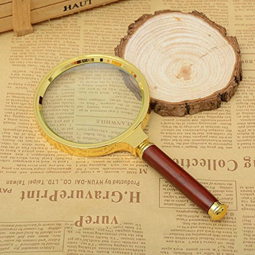 Bueno Perfect School, Home & Offices Use 80 MM Hand Lens Magnifying Glass, Magnifier  Glass For Old People, Big Magnifier Glass, Pack Of 1 80 MM Magnifying Glass  Price in India 