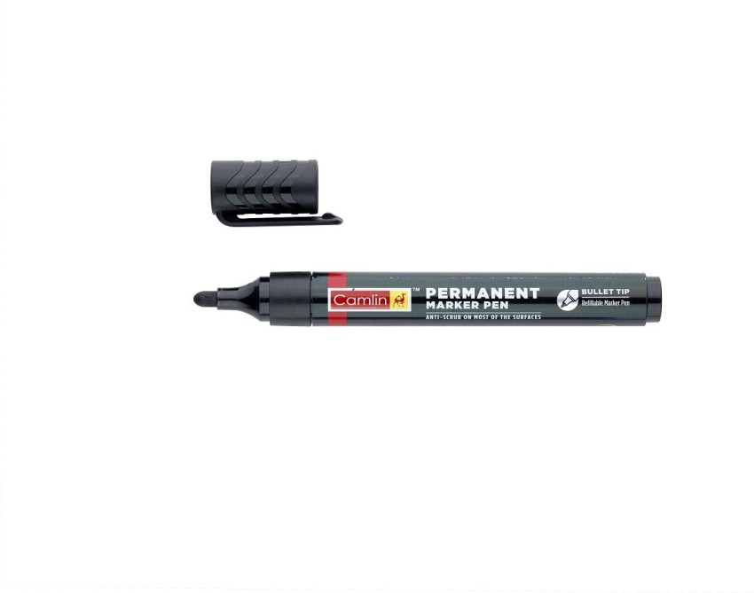 Camlin Permanent Marker Pen - 4 Pieces