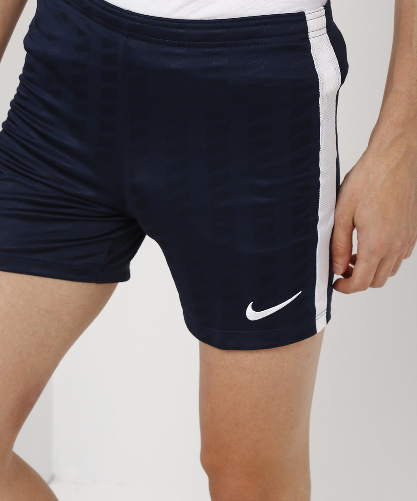 NIKE Solid Men Dark Blue Sports Shorts Buy BLUE NIKE Solid Men