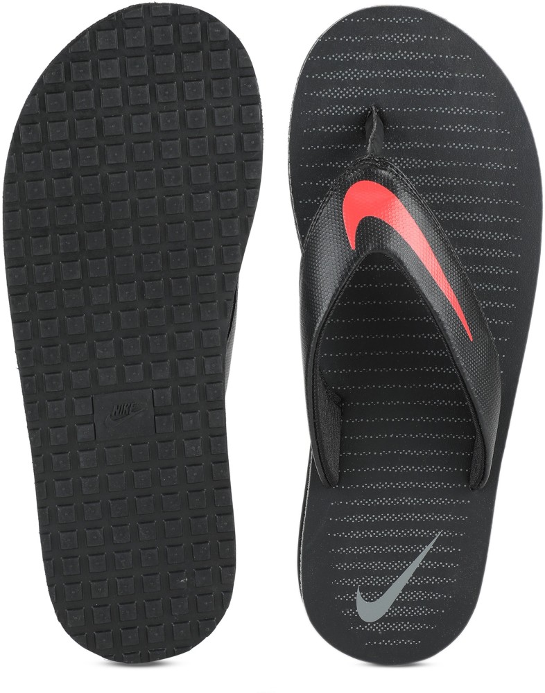 NIKE Men CHROMA THONG 5 Slippers Buy BLK CRMS Color