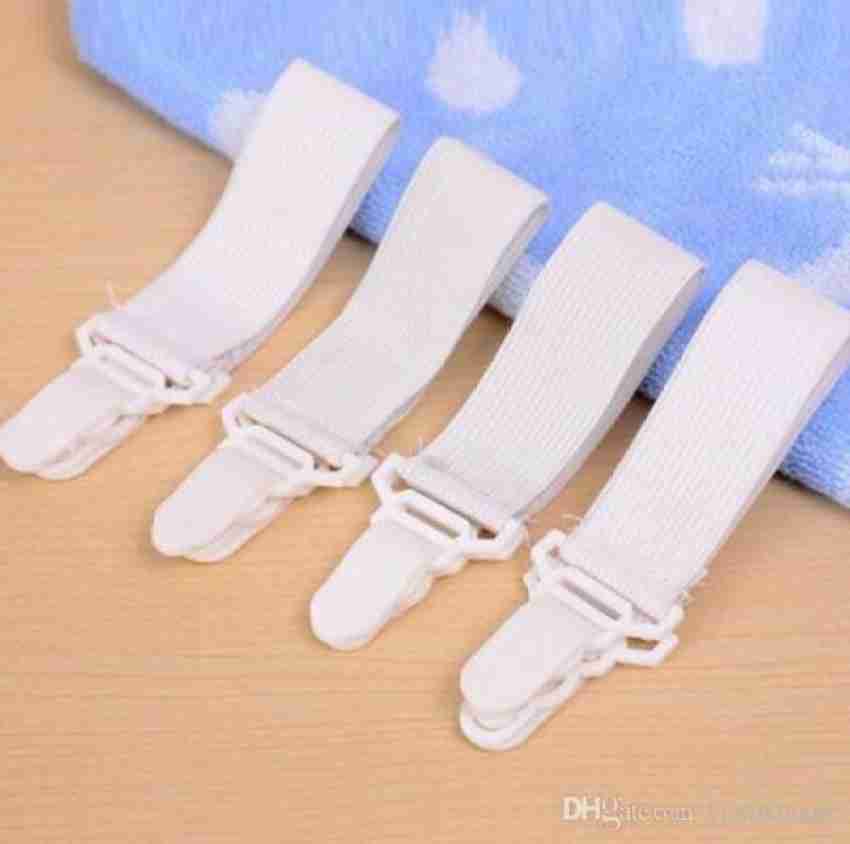 bed sheet fasteners 4x Bed Sheets Gripper Straps Elastic Garter