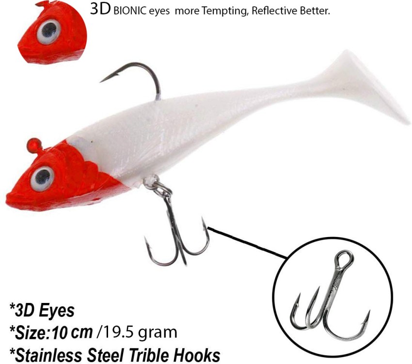 Soft Plastic Fishing Lures Kit Soft 8cm/2.8in Artificial Bait With Cool  Hooks From Daye09, $9.48