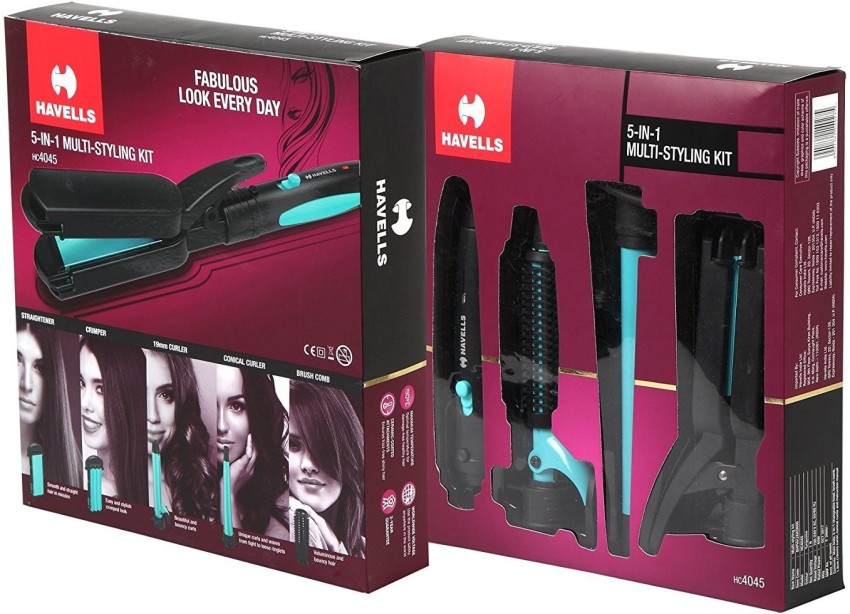 Havells straightener shop and curler