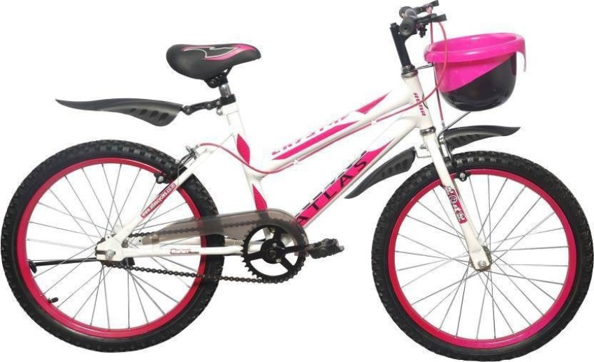 ATLAS Crystal Inches White Pink 20 T Recreation Cycle Price in