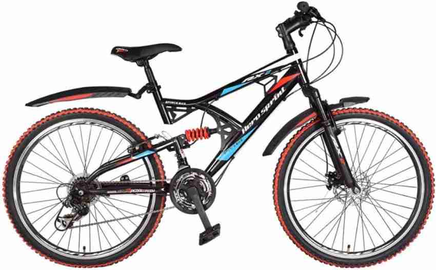 Cycle with gear deals and disc brake