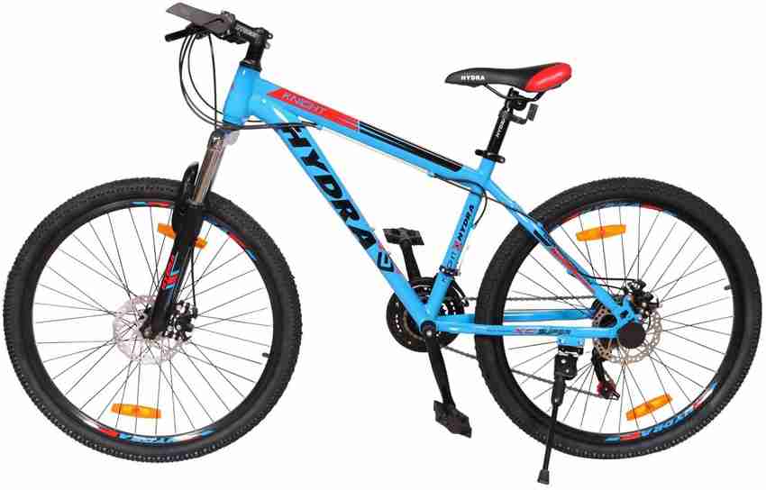 Hydra Knight Dual Disc Bike For Adults Blue 26 T Mountain Hardtail