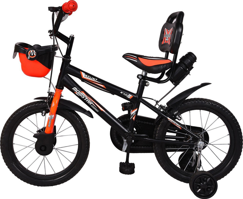 Mustang Momstar Stunt Bicycle For Kids of 5 8Yrs Black Orange 16 T Recreation Cycle Price in India Buy Mustang Momstar Stunt Bicycle For Kids of 5 8Yrs Black Orange 16 T Recreation Cycle online