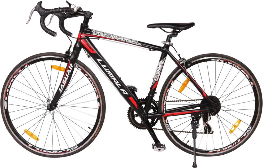 Lumala Jaguar 700c Alloy 14Speed Bike For Adults Black 29 T Road