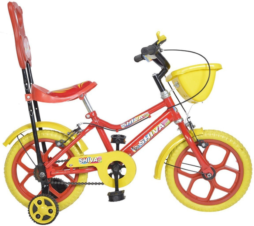 Mustang Aqua Bike For Kids Of Age 2 5Yrs Red Yellow 14 T