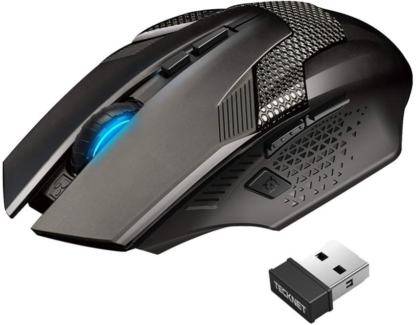 TECKNET Bluetooth Wireless Mouse, 5-Level 3200 DPI, Computer Mouse wit