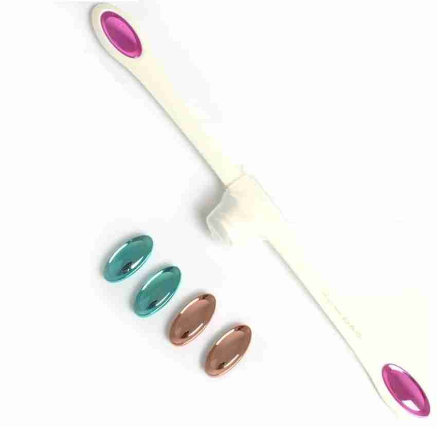 Face exercise with 2025 spoon