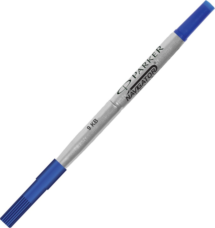 Blue Stainless Steel Parker Roller Refillable Ball Pen, For Writing,  Packaging Type: Pack at Rs 400/pack in Chennai