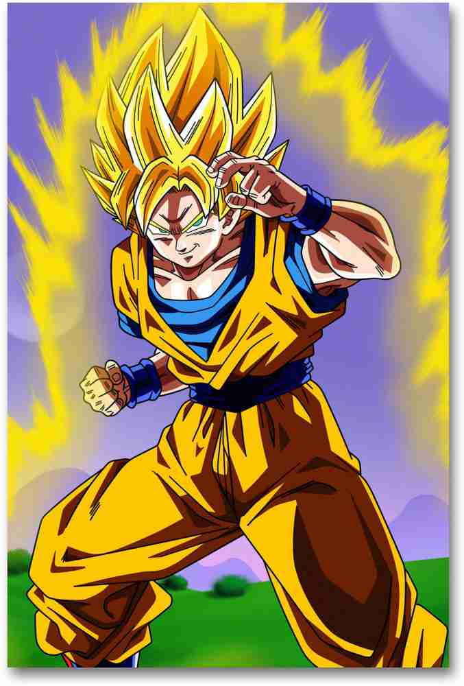 Wall Poster - Dragon Ball Z - Goku - Children Cartoon Poster - HD Quality  Wall Poster Paper Print - Decorative posters in India - Buy art, film,  design, movie, music, nature