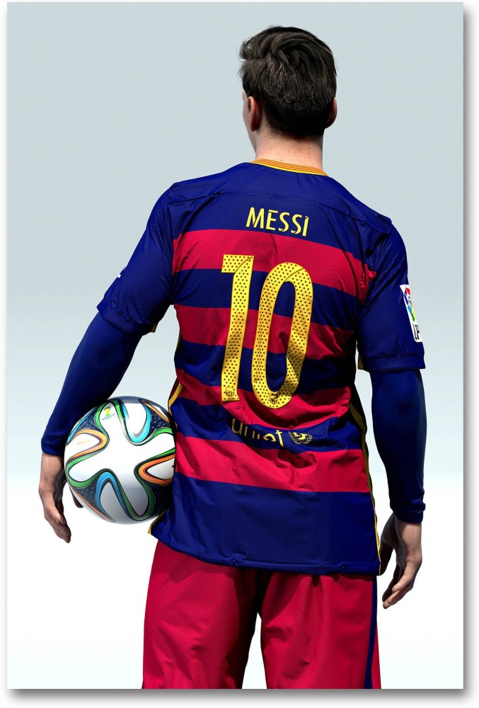 FC Barcelona Wall Poster Lionel Messi HD Quality Football