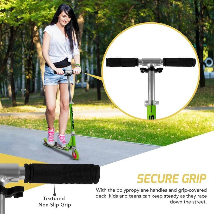 Swagtron K1 Girl or Boy Kick Scooter 2 Wheel Adjustable Next Gen Fold n Lock System Kickstand Kids Scooter Buy Swagtron K1 Girl or Boy Kick Scooter 2 Wheel Adjustable Next Gen
