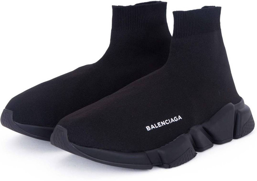 BALENCIAGA Speed Trainer Triple Black Sneakers For Men - Buy BALENCIAGA  Speed Trainer Triple Black Sneakers For Men Online at Best Price - Shop  Online for Footwears in India | Flipkart.com