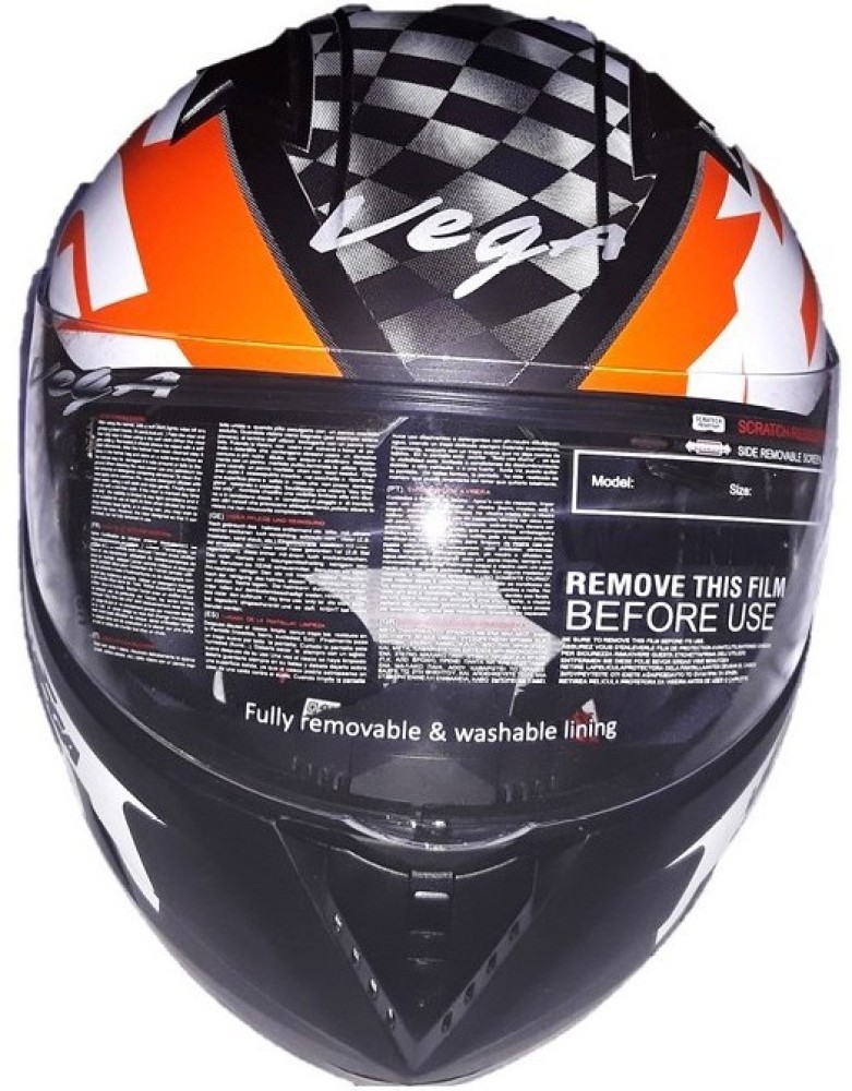 Helmet best sale flipkart vega