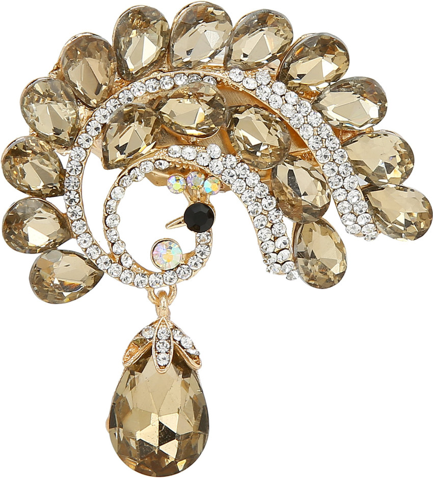 Brooch on outlet indo western