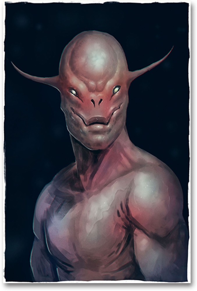 Humanoid Alien Concept Art