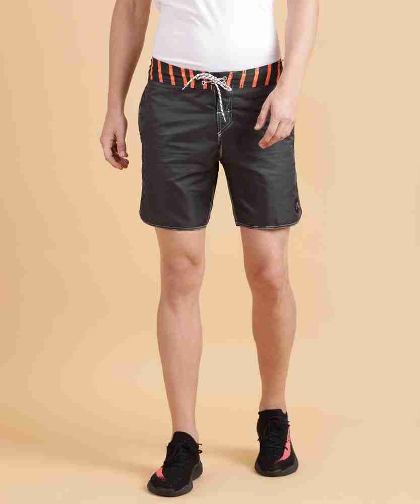 Quiksilver Solid Men Grey Board Shorts Buy TARMAC Quiksilver