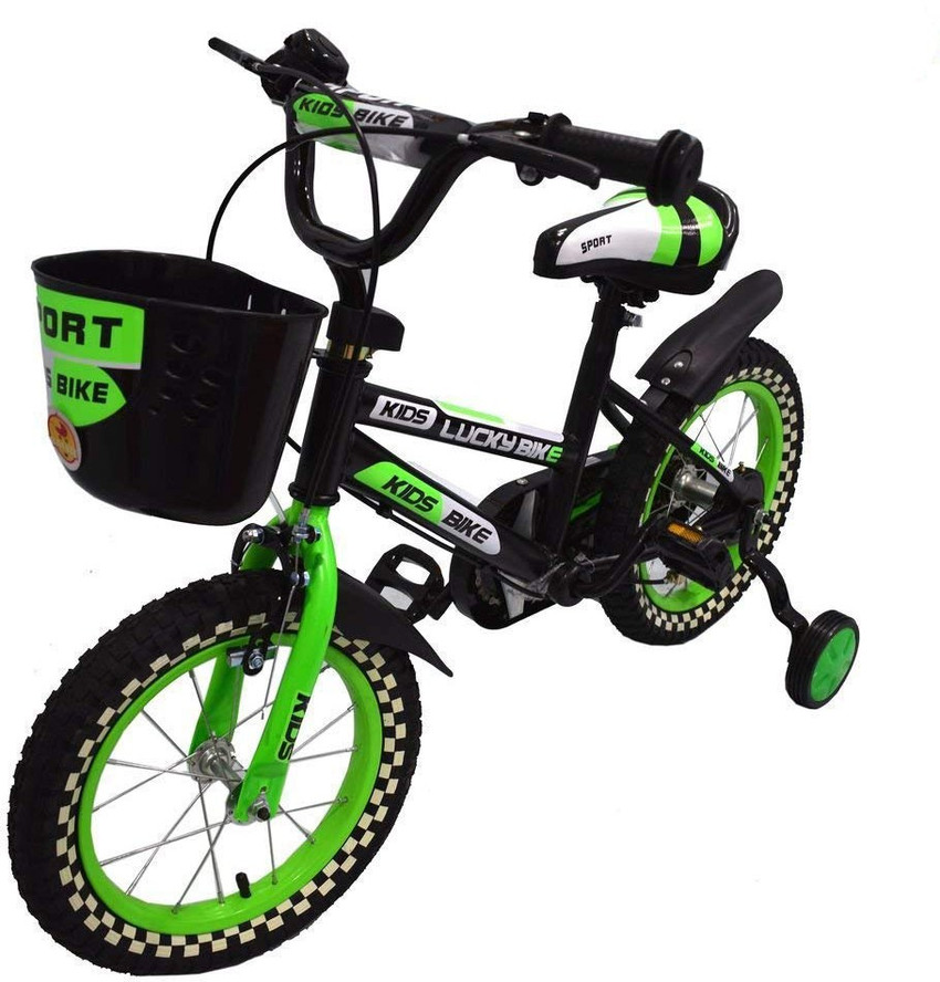 baybee Lucky Champ New 14 Kids Bicycle with Basket For Kids 2 and Up Boys Girls 14 T Recreation Cycle Price in India Buy baybee Lucky Champ New 14 Kids Bicycle