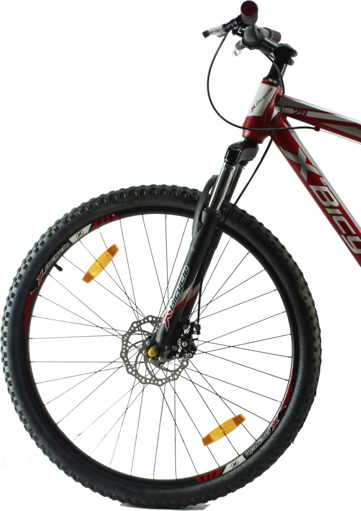 X Bicycle Cliff 29 Inches Single Speed Red 29 T Mountain Hardtail