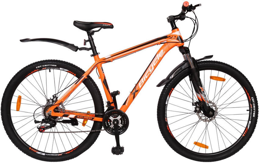 X Bicycle Air 29er Bike For Adults Orange 29 T Mountain Hardtail Cycle Price in India Buy X Bicycle Air 29er Bike For Adults Orange 29 T Mountain Hardtail Cycle online at Flipkart