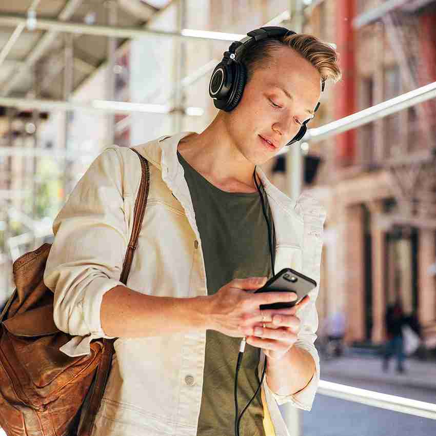 Ath m50x wired outlet