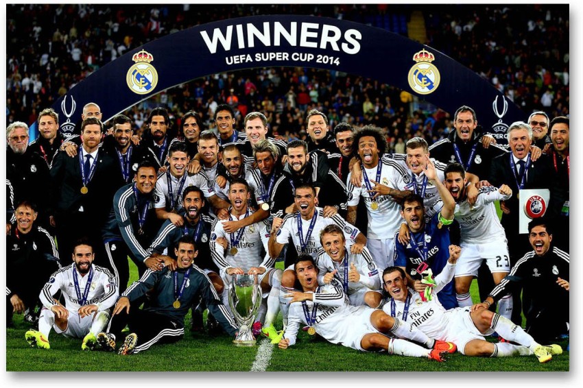 Real Madrid Football Club Wall Poster - UEFA Champions League