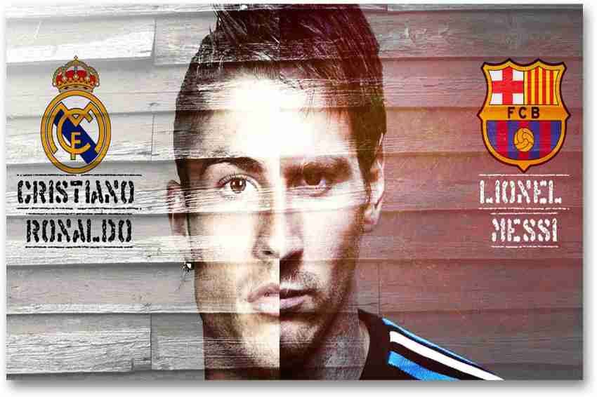 Lionel Messi and Cristiano Ronaldo's Friendship Sticker for Sale