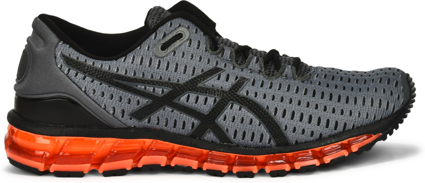 Asics grey and orange sale
