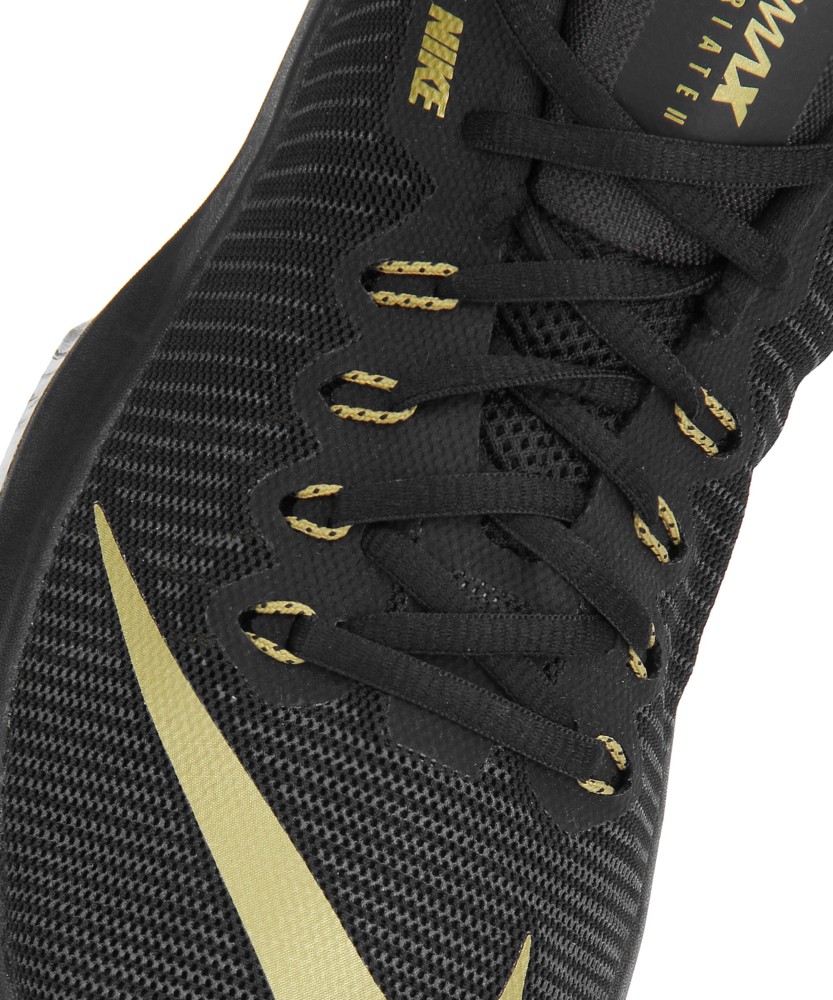 Nike infuriate black outlet gold