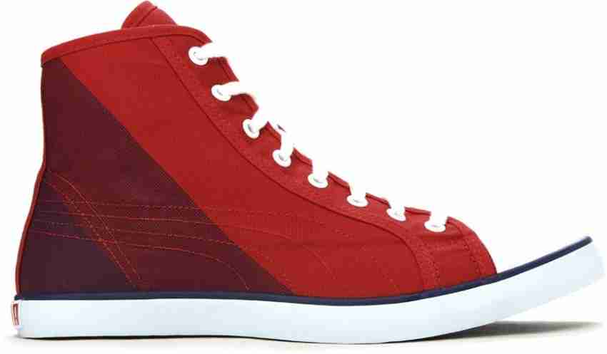 Puma men's pumastreetballer outlet mid geo idp sneakers