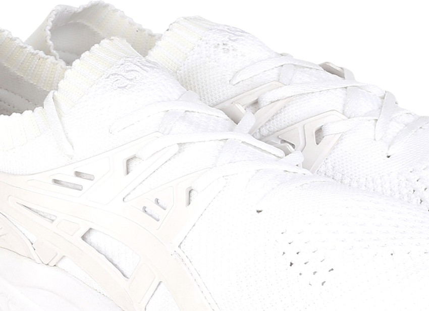 Asics kayano knit best sale white