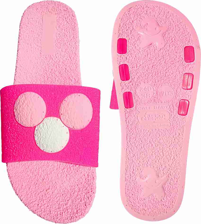 ADJ Extra Soft Pure Rubber Slippers For Women And Girls Slides
