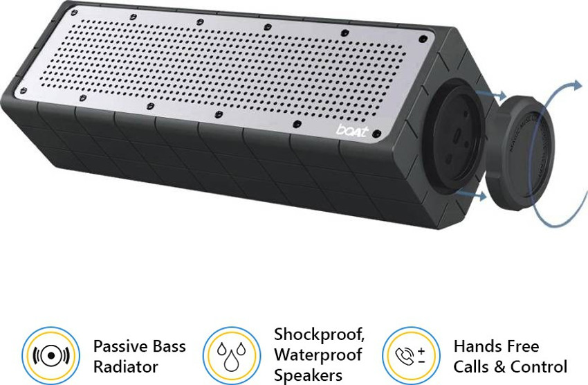 Buy boAt Stone 600 Water proof 12 W Bluetooth Speaker Online