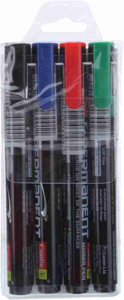 Plastic Camlin CD-DVD Marker Pen Black, Packet