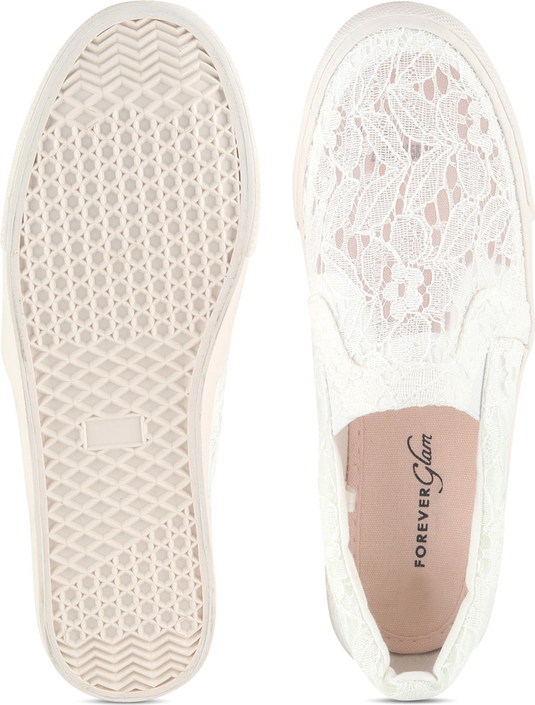 Forever glam white shoes hotsell