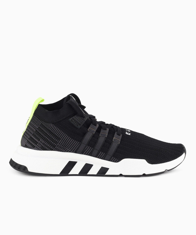 Adidas originals eqt support mid hot sale adv trainers in black cq2999