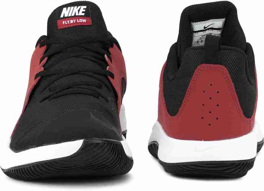 Nike fly hotsell by low red