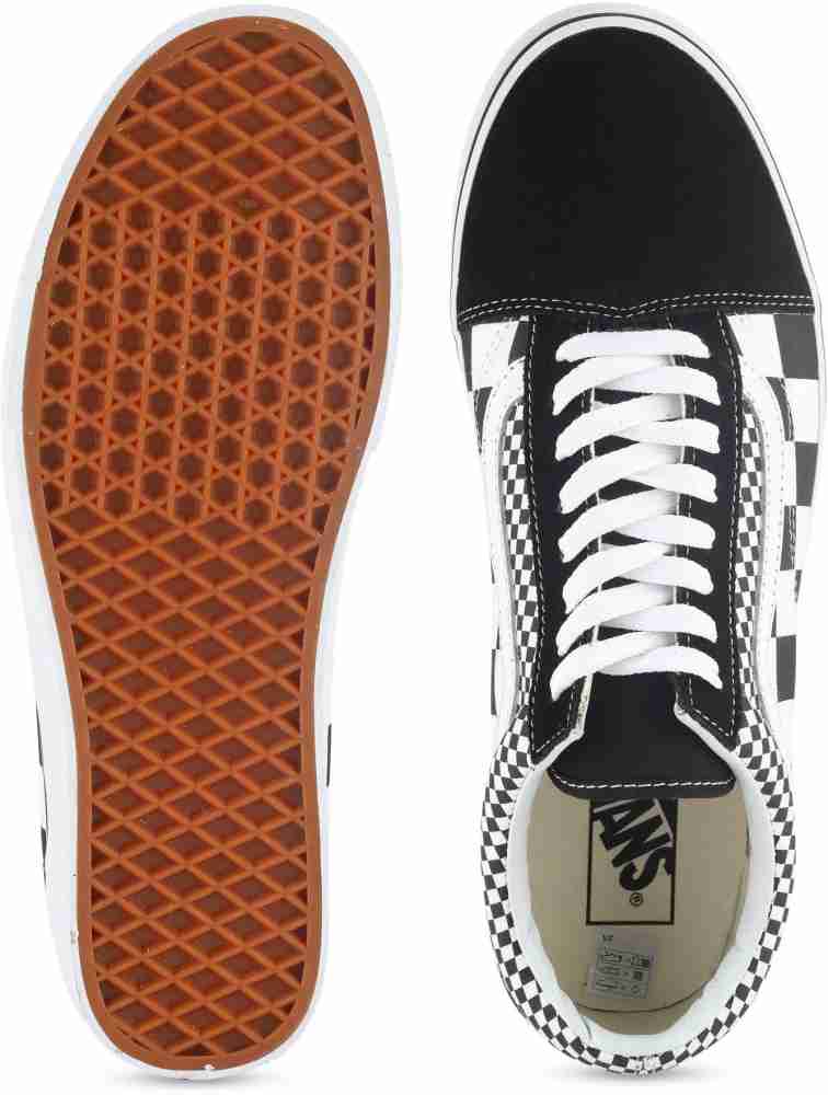 Vans Checker Mixed Utility Old Skool Skate Shoes Sneakers Mens 9 Womens  10.5 