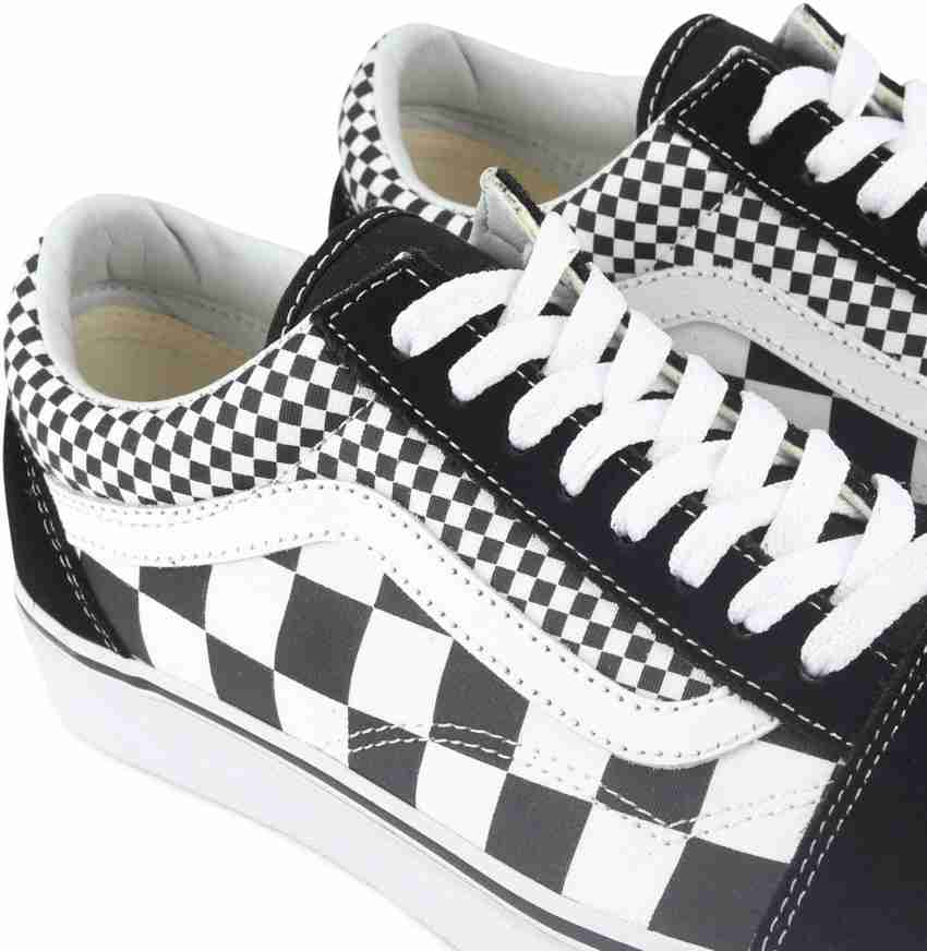 Mix checker outlet old skool vans