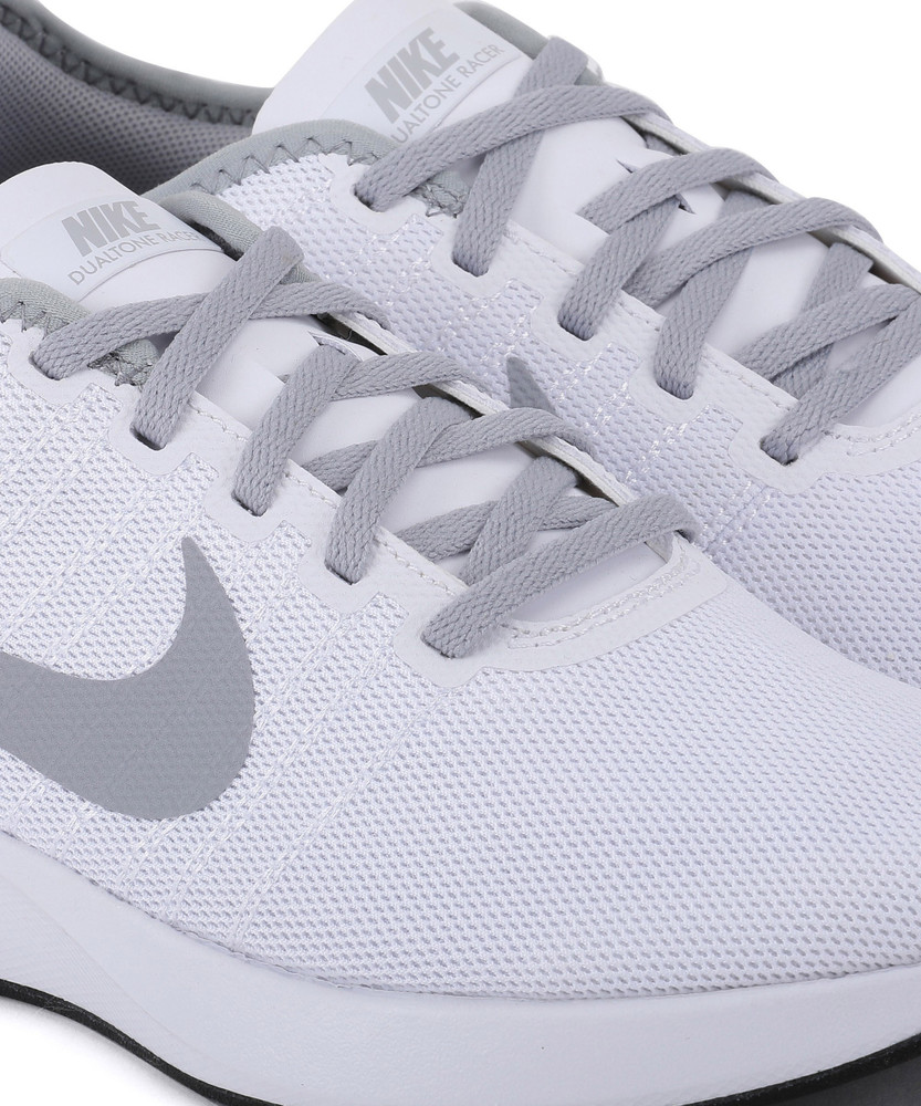 white nike dualtone racer