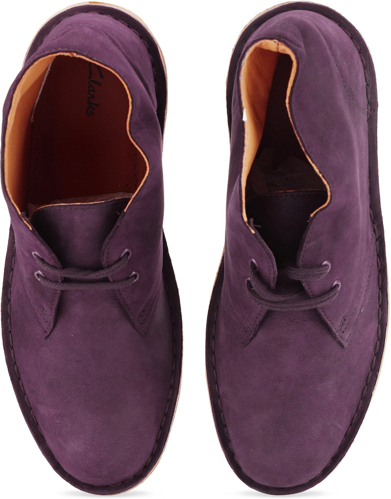 Clarks aubergine on sale