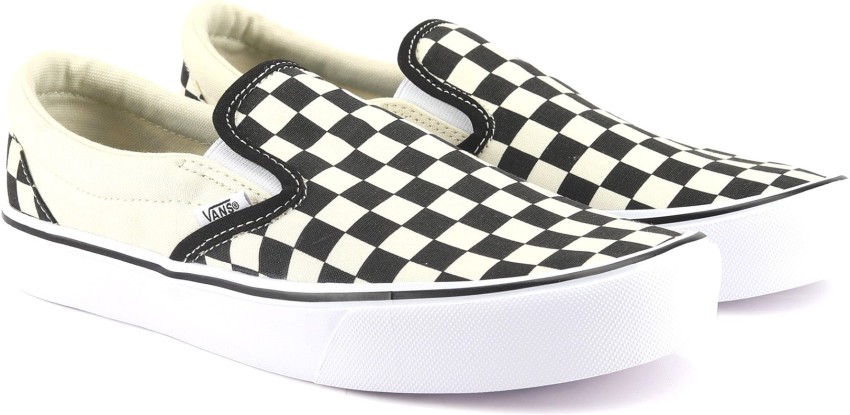 Vans slip 2025 on zwart wit