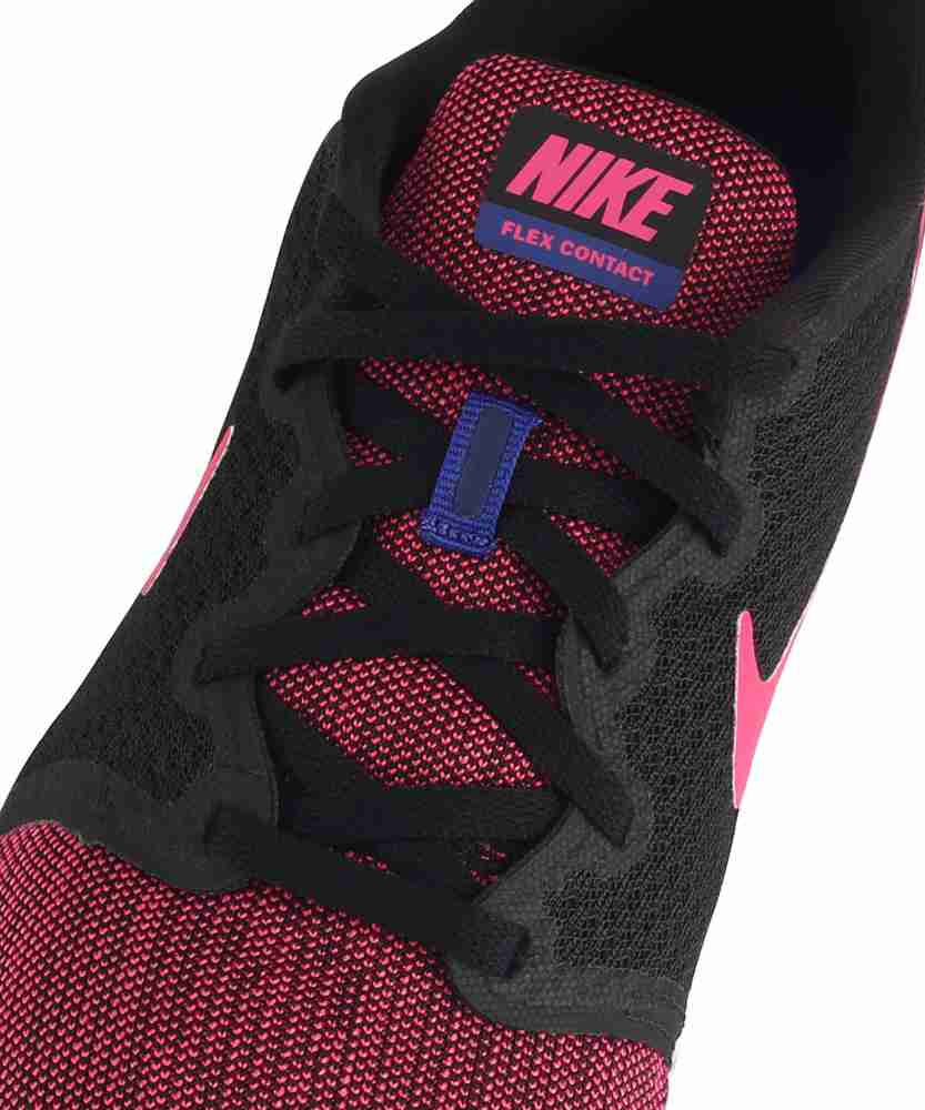 NIKE WMNS FLEX CONTACT 2 Running Shoes For Women Buy BLACK RUSH PINK DEEP ROYAL BLUE Color NIKE WMNS FLEX CONTACT 2 Running Shoes For Women Online at Best Price Shop Online