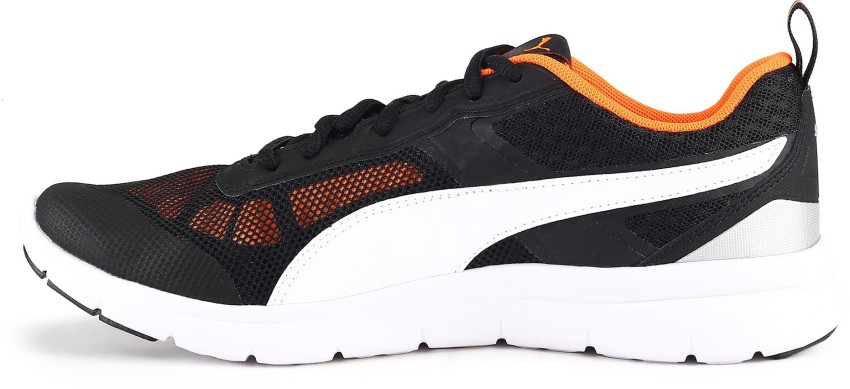 puma flex essential tech running shoes