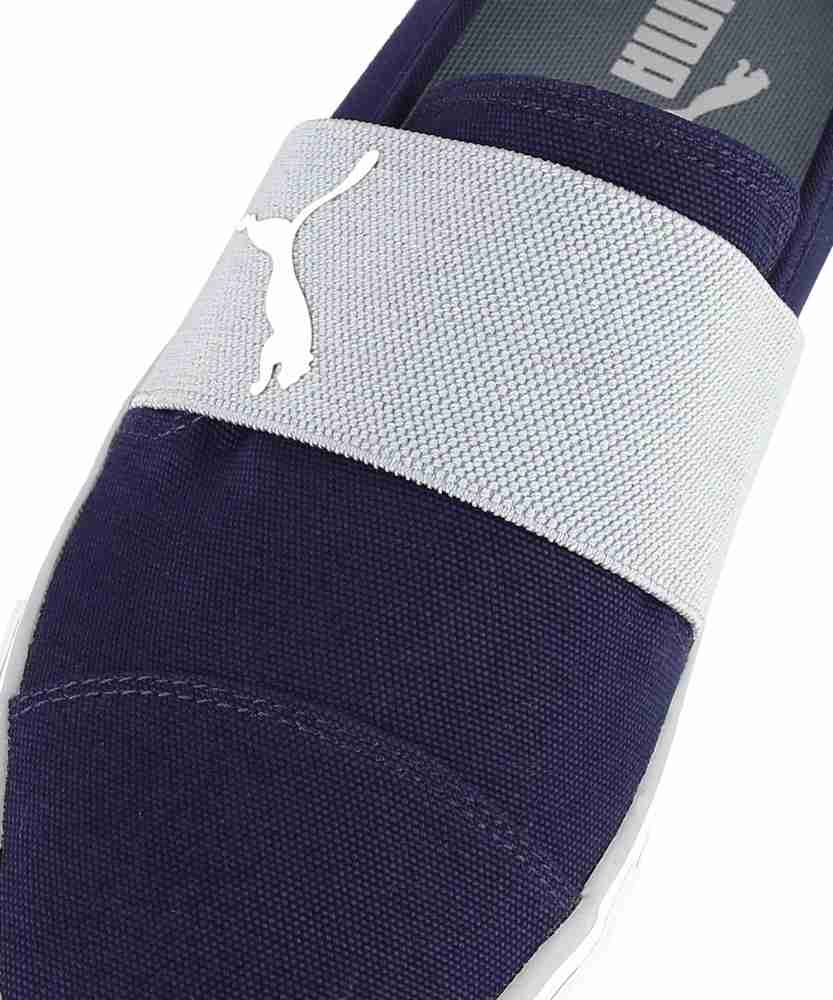 Puma slip ons purple 2024 men