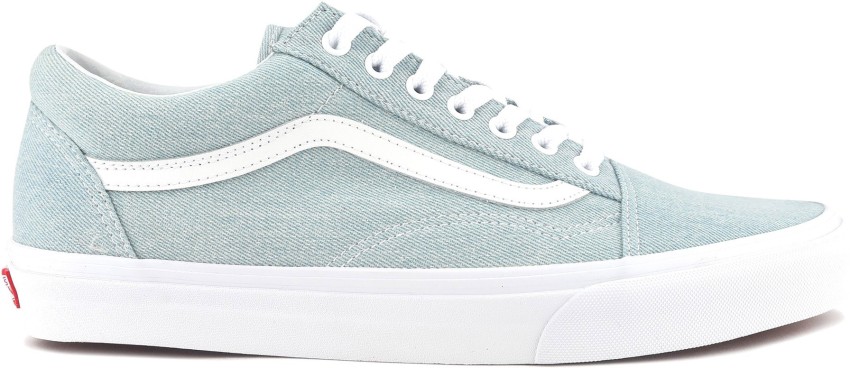 Vans old skool denim baby cheap blue