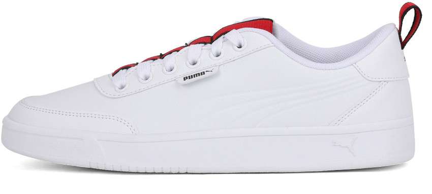 Puma court breaker cheap flag white